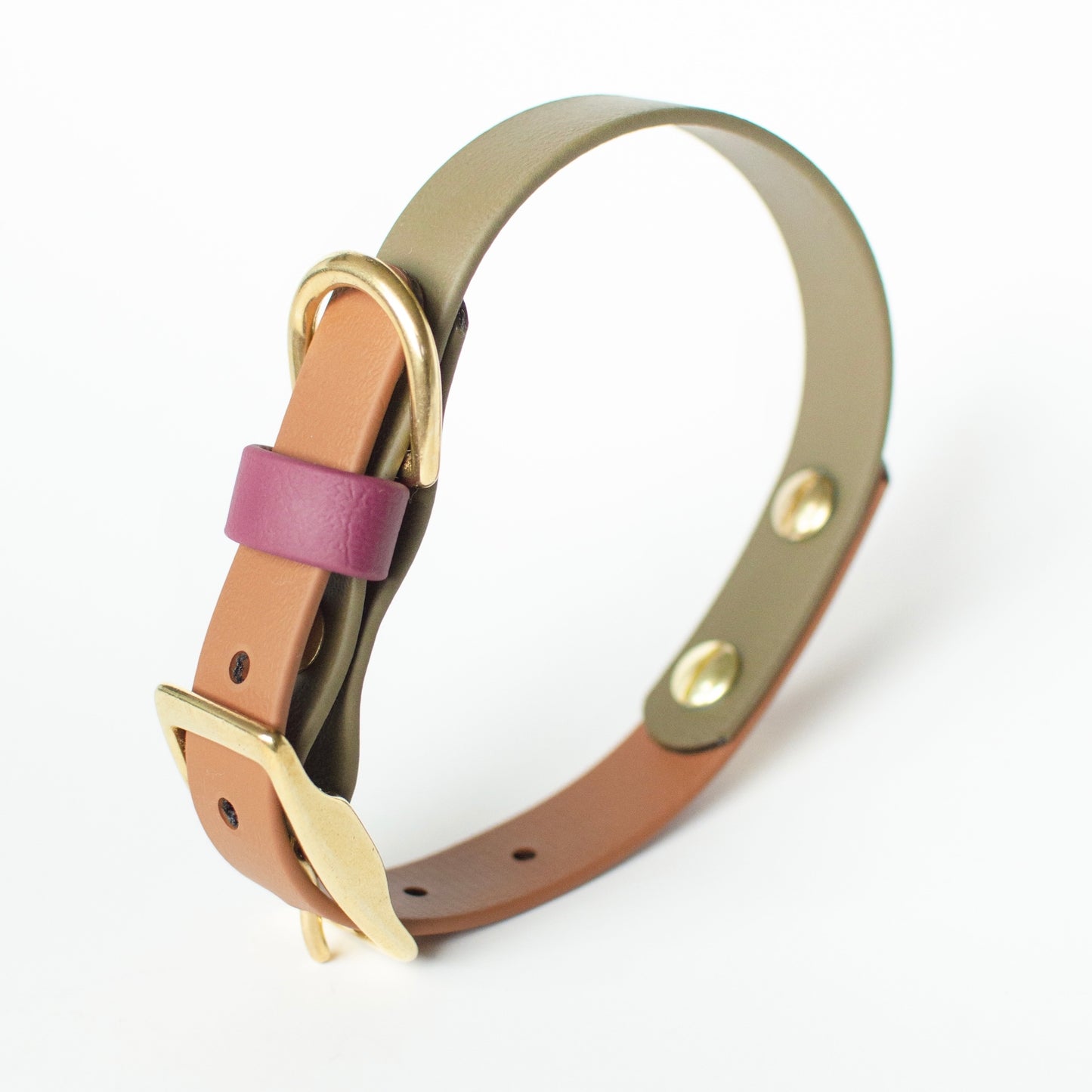 Wanderlust Pup Co Biothane Waterproof Dog Collar Made in Canada