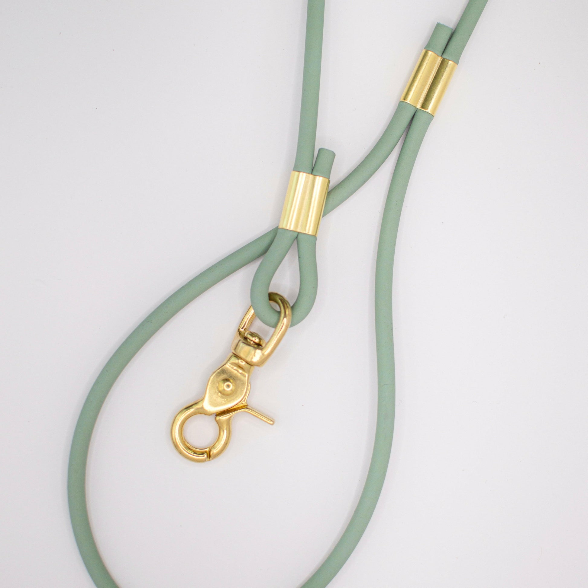 Rolled Biothane waterproof longline training dog leash