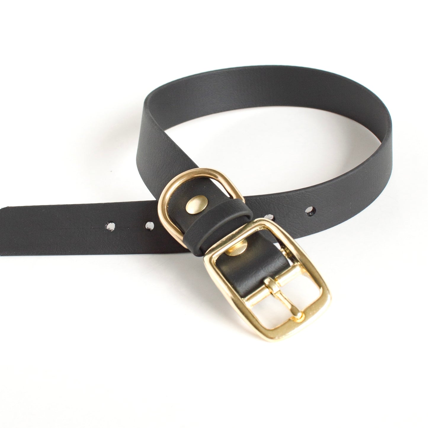 Waterproof Biothane dog collar handmade in British Columbia Canada by Wanderlust Pup Co
