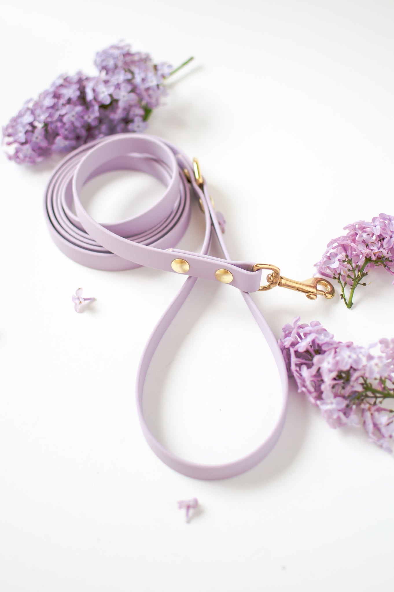 Wanderlust Pup Co. biothane dog leash is waterproof, odour-resistant, and ready for a walk in the city, hike in the woods, or a day at the beach. Made of Biothane with solid brass hardware. Handmade British Columbia, Canada