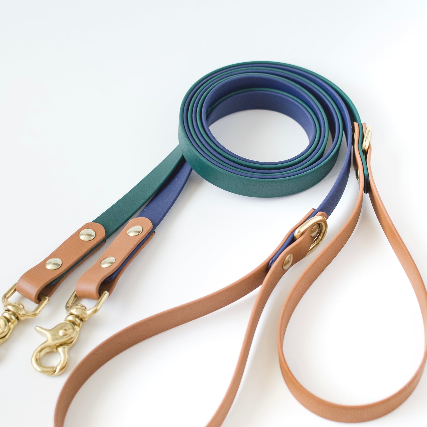 Two-Tone Biothane Dog Leash