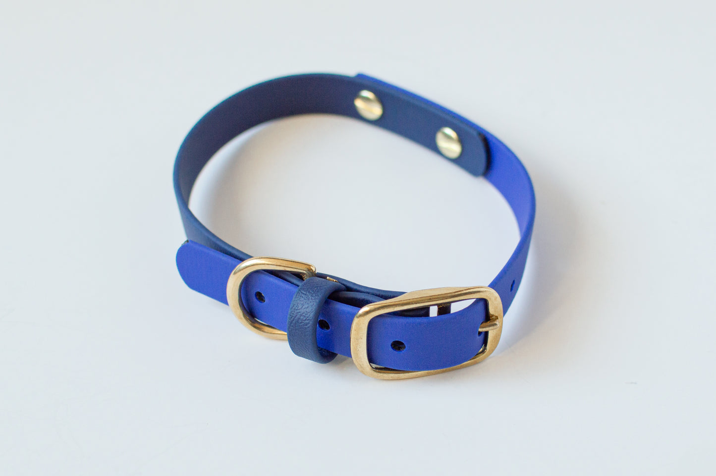 Navy and Royal Blue Two-Tone Collar 13"-18"