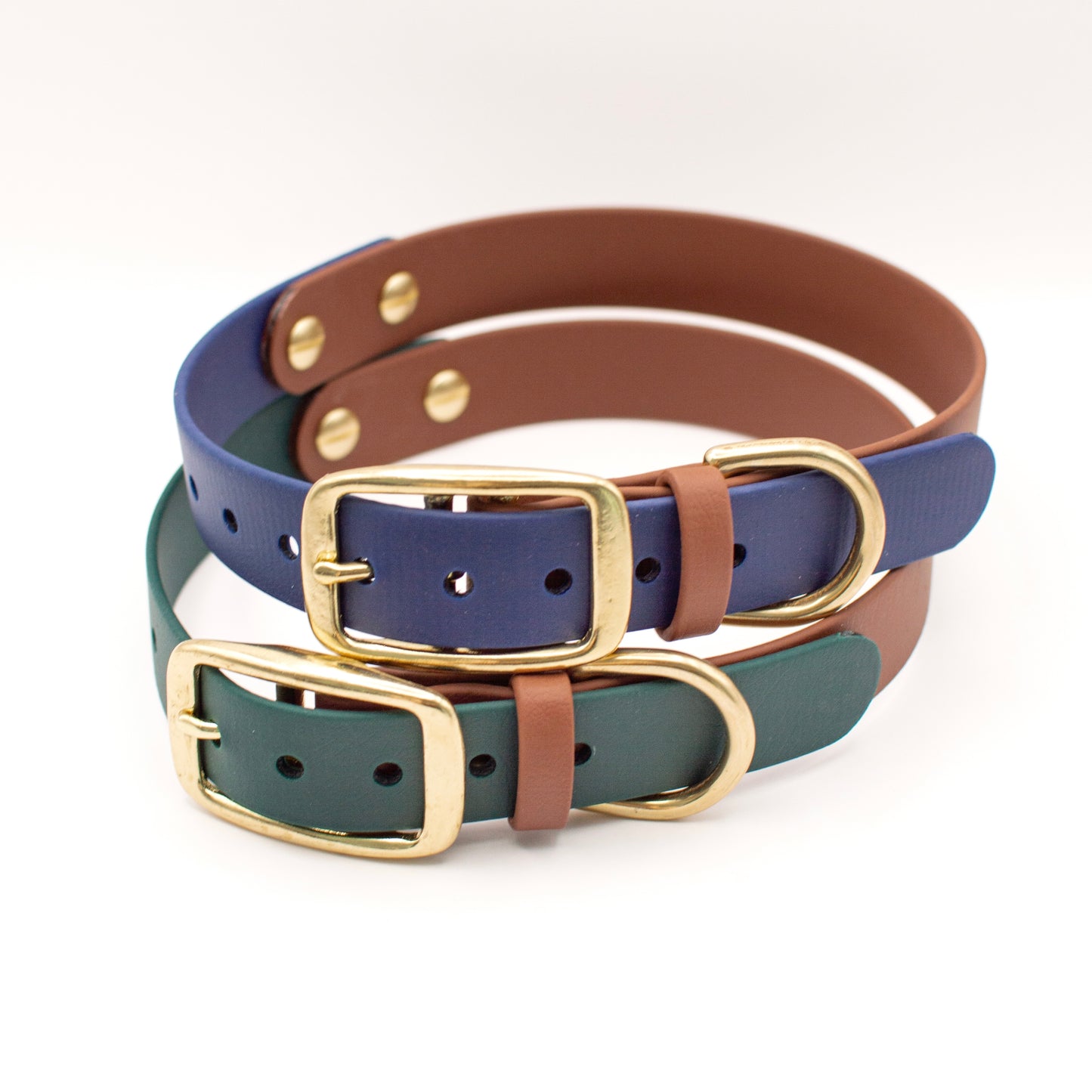 Two-Tone Biothane Dog Collar