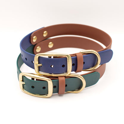 Two-Tone Biothane Dog Collar