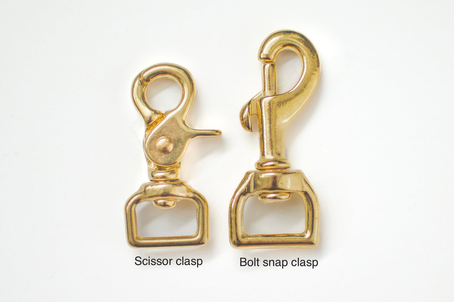 solid brass hardware for biothane leashes 